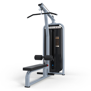 เครื่องฝึกกล้ามเนื้อหลังแบบดึงลง (Lat Pulldown) โครงเหล็กหนาพิเศษ สำหรับยิมเชิงพาณิชย์ ใช้กับแผ่นน้ำหนัก สำหรับบริหารกล้ามเนื้อหลังส่วนล่าง (Latissimus Dorsi) - Product Image 1