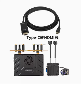EDGE T3 HD Transmissor 3 em 1 Sistema 1080P 60fps FPV Acessórios de Vídeo Digital Transmissões de peças sobressalentes para Drones - Product Image 4