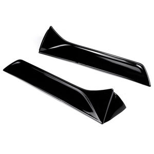Deflectores de viento para ventanas de coche, negros brillantes, de ABS, para Renault, Seat Leon, <span class=keywords><strong>Ibiza</strong></span>, protectores de lluvia traseros RBL008 - Product Image 4