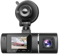 Caméra de tableau de bord double objectif Full HD 1080P avec capteur G et grand angle pour voiture – Vente en gros