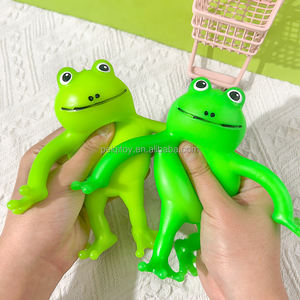 Cute Frog Relief <b>Toy</b> for Kids Adults Sensory Stress Relief Squeeze Figure Sensory <b>Tool</b> for Anxiety Easter Birthday Gift Idea - Product Image 4