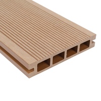 Planches de terrasse en WPC modernes et durables, imperméables, faciles à installer, en composite brossé pour patio, balcon, jardin