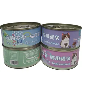 Wholesale Canned Cat Food Tuna Protein Rich For Cat Snacks Food Cat Wet Food Canned
