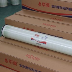 เมมเบรน RO ขนาด 6 นิ้ว รุ่น Huamo LP/ULP 6040 สำหรับการกรองน้ำกร่อย ทนทานต่อ <span class=keywords><strong>NaCl</strong></span> ได้ถึง 1500 ppm และสามารถกรองเกลือออกได้ 99.5% - Product Image 1