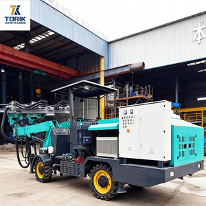 เครื่องเจาะหินแบบล้อหมุนสองแขน ใช้ปั๊มดีเซล ใช้งานได้ทั่วไป เหมาะสำหรับพื้นที่ภูเขา/พื้นที่เปียกชื้น ความลึกสูงสุด 50 เมตร - Product Image 2