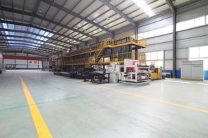 SBS Rouleaux d'étanchéité au bitume modifié Ligne de production de toitures automatique Roulement de boîte de vitesses Moteur PLC Core Components 1 an - Product Image 3