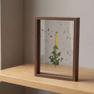 Wood Photo Frame Rectangular Vertical Minimalist Durable <b>Wall</b> Mount Dried <b>Flower</b> Display - Product Image 3