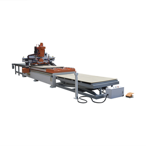 Mesin <span class=keywords><strong>Router</strong></span> <span class=keywords><strong>Cnc</strong></span> 30% produksi furnitur diskon 1325 dengan meja bongkar muat otomatis dan perangkat lunak bersarang - Product Image 3