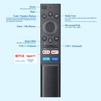 Dernière mise à jour universelle de remplacement pour la télécommande Samsung Smart TV, infrarouge pour la télécommande Samsung, avec boutons de raccourci