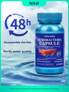NETLEA Nitrificerende Bacteriën Capsules, Aquarium Visbak Waterreiniger, Verwijdert Ammoniak Nitriet Nitraat, Waterstabilisator - Product Image 6
