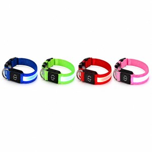 Collar <span class=keywords><strong>de</strong></span> Perro Luminoso, Collar <span class=keywords><strong>de</strong></span> Perro que Brilla en la Oscuridad, Collar <span class=keywords><strong>de</strong></span> Perro con Luz Nocturna, Collar <span class=keywords><strong>de</strong></span> Perro <span class=keywords><strong>de</strong></span> Alta Luminosidad, Collar LED para Perros - Product Image 1