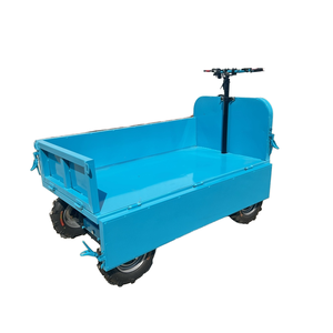 1-năm bảo hành điện phẳng Giao thông vận tải giỏ hàng với động cơ bốn bánh hàng hóa giỏ hàng cho kho hậu cần nhà máy Giao thông vận tải - Product Image 3