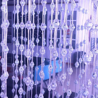 Autres guirlandes lumineuses de Noël RGB, lumières LED DMX, guirlandes de boules de cristal 3D LED, lumières de mariage pour la décoration de galerie