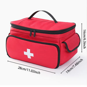 携帯用のおしゃれな医療キット 家庭用医薬品保管＆救急キット 医療ツールボックス - Product Image 3