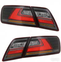 Kit carrosserie de pare-chocs avant pour Toyota Camry 2007-2011, mise à niveau style Lexus avec phares et feux arrière à LED, version américaine