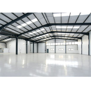 Cobertizo de almacén prefabricado con panel <span class=keywords><strong>solar</strong></span> instalado/planta de taller de cobertizo de almacenamiento de edificio de granero de metal - Product Image 2