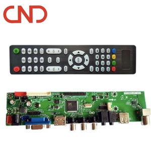 Phổ DTV 3663 DVB-T2 2AV LCD Điều khiển board chính với từ xa - Product Image 3