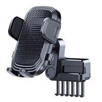 Support de téléphone portable magnétique A192+X371 à 6 griffes, étanche, flexible, portable, pour bureau, voiture, moto, vélo, en matériau ABS, compatible avec le modèle 3