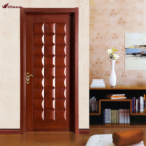 <span class=keywords><strong>Flat</strong></span> Nature Gỗ Tếch Thiết Kế Cửa Chính Và Cửa Phòng Gỗ - Product Image 2