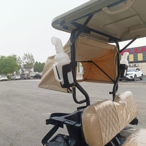 Carrito Utilitario Tipo Buggy para Club de Caza, de Alta Calidad, 4 Plazas, Carrito de Golf para Calle, 48V/5000W, Certificado CE, con Faros LED - Product Image 3