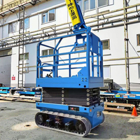 Plateforme de travail en hauteur mobile à ciseaux autopropulsée de petite taille, prix d'usine, hauteur de levage de 6 m