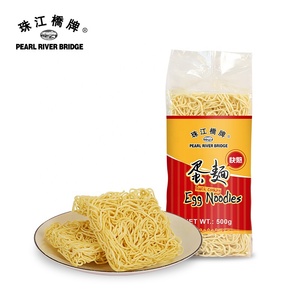 Bon prix de saveur nouilles aux œufs à cuisson rapide 500g sac en plastique nouilles instantanées - Product Image 4