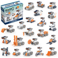 Kit de Robot Solar 14 en 1 para Niños, Ensamblaje DIY, 191 Piezas, Juguete Educativo STEM, Experimento Científico, Regalo de Construcción