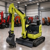 Envío Gratis, Mini Excavadora de 2 Toneladas, Motor Kubota con Certificación CE/EPA, Mini Excavadora en Venta