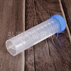 Hongbolai 50Ml Pp Plastic <b>Screw</b> Top Centrifuge Tube With Graduation Marking <b>Flat</b> Bottom Large Size - Product Image 3
