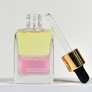 Multi-Ingredient Facial Serum and Oil <b>with</b> Vitamin C Hyaluronic Acid Peptide Retinol Arbutin Hydrating Skin Care - Product Image 2