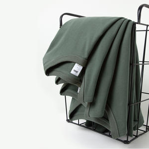 T-shirt girocollo da <span class=keywords><strong>uomo</strong></span> in <span class=keywords><strong>cotone</strong></span> 100% pesante, lavorazione a maglia solida, spazzolato, stile retrò americano, manica corta, 250g - Product Image 4