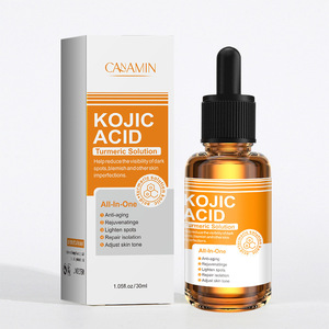 Suero Facial Antienvejecimiento al por Mayor para el Cuidado de la Piel, Blanqueador, Iluminador, con Cúrcuma y Ácido Kójico - Product Image 2
