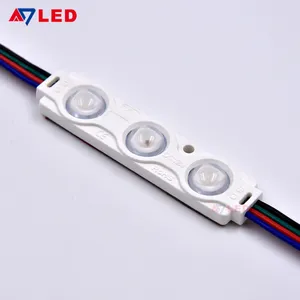 ADLED DC12V 0.72W IP68 Dynamic RGB WS2811 RGBIC 3LEDs SMD 5050 Injection UL Listed Led Module for Signage Led Module 12 v