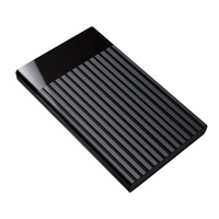 Casing Hard Disk Eksternal SHUOLE untuk SATA 2.5 Inch ke USB 3.1 dengan RGB untuk HDD SSD SATA III 9.5mm 7mm