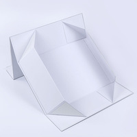 Grenzüberschreitender Großhandel für weiße, rechteckige Faltschachteln mit einteiligem Magnetverschluss, großem Klappdeckel und minimalistischem Design – ideal als Geschenk