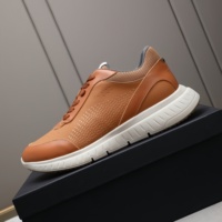 Chaussures de marche décontractées en cuir véritable de luxe avec empeigne en maille respirante, semelle extérieure en caoutchouc, à lacets, couleur unie, amortissantes, pour l'automne/le printemps