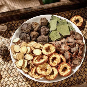 Té suelto con sabor a hoja de loto de ciruela de 100g, ciruela negra infundida con un toque de bolsa de té estilo Zen-Drink - Product Image 2