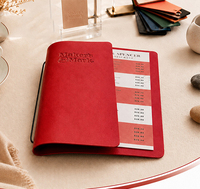 Porte-documents en cuir, porte-menu, organiseur de documents pour hôtel et conférence, couverture de menu en cuir personnalisée pour voyage et direction, cadeau promotionnel