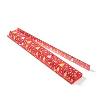 Supports de Mahjong de Noël Durables et Écologiques de 20 Pouces en Acrylique, Empileurs de Tuiles Personnalisables à Motifs de Noël, Ensemble d'Empileurs de Mahjong