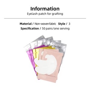 Trung Quốc nhà máy bán buôn tùy biến Lash Pads lông mi miếng gel lông mi miếng đệm mắt Gel vá cho lông mi mở rộng - Product Image 4