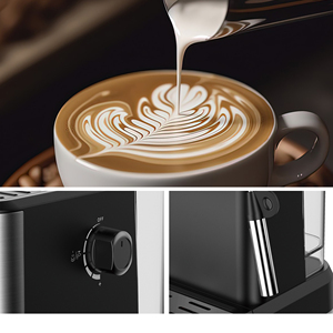 Cafetera Eléctrica Comercial de Vapor Sonifer SF-3574 para Uso Doméstico, 220V, Alta Calidad, 20 Bares, Tanque de Agua de 1.5L, Cafetera <span class=keywords><strong>Espresso</strong></span> - Product Image 5