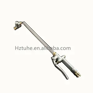Spray gun die casting sprayer tube for aluminum casting lubricants brass and stainless steel nozzle