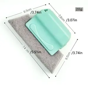 1 cepillo extraíble para limpieza de ranuras de ventanas y limpieza de ángulos muertos en ventanas - Product Image 2