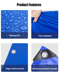 Bâche en PE à <span class=keywords><strong>prix</strong></span> d'usine, 100 % imperméable, haute qualité, pour <span class=keywords><strong>camion</strong></span>, couverture de chargement, personnalisable, bâches en polyéthylène enduites anti-UV - Product Image 5