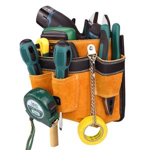Nouvelle sacoche de travail multifonctionnelle à poches, porte-outils pour charpentier et construction - Product Image 1