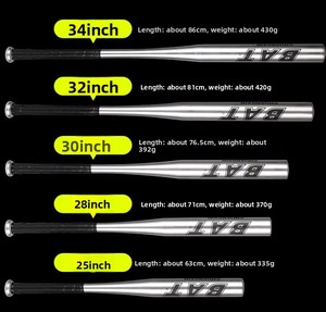 <span class=keywords><strong>Bate</strong></span> <span class=keywords><strong>de</strong></span> Béisbol <span class=keywords><strong>de</strong></span> Aleación <span class=keywords><strong>de</strong></span> <span class=keywords><strong>Aluminio</strong></span> Suave para Entrenamiento, 28/30/32/34 Pulgadas, Venta Caliente 2026, Personalizable con Logotipo, Impresión <span class=keywords><strong>de</strong></span> Regalo, Uso Personal - Product Image 6