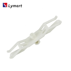 Pince de Beturette de laboratoire de chimie en plastique blanc pour équipement éducatif de tubes à essai - Product Image 2