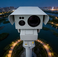 Cámara Térmica PTZ Multisensor Ultra Larga con Telémetro Láser, Iluminador Láser, 4K EO IR