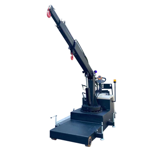 Chariot télescopique empileur personnalisé 1200kg 3m Mini grue montée sur batterie électrique chariot élévateur à flèche - Product Image 6