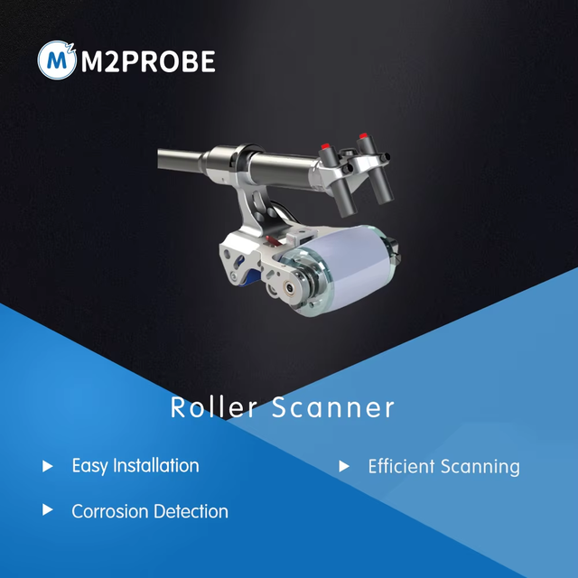 R1 Roller Wheel NDT Scanner PAUT Ultrasonic Detector for Multi-layer Metal Composite Aerospace Weld Inspection